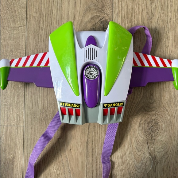 Disney Pixar Buzz Lightyear Jet Pack Backpack / Wings – Toy Story Costume - Picture 3 of 3